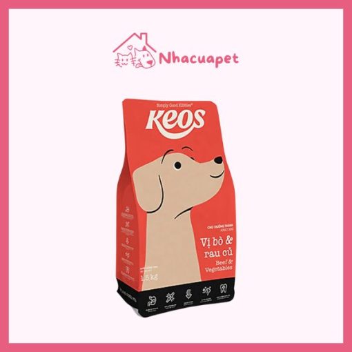 Hạt Cho Chó Mọi Lứa Tuổi Keos