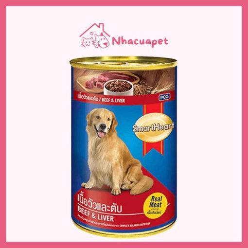 Pate Smartheart Adult lon 400g cho chó trưởng thành