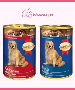 Pate Smartheart Adult lon 400g cho chó trưởng thành