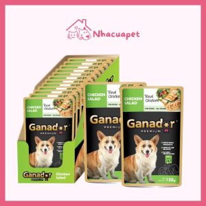 Pate Ganador Thịt Gà 120g cho chó mọi lứa tuổi