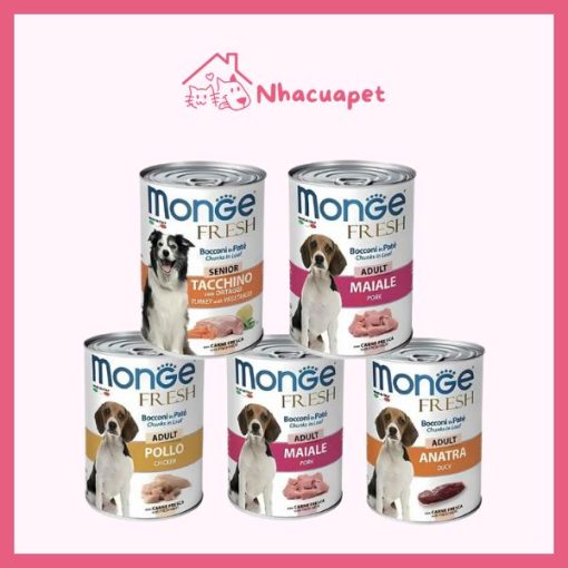 Pate Monge Lon 400g Cho Chó