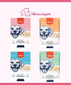Pate Wanpy Premium vị Gà 80g cho chó