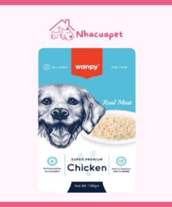 Pate Wanpy Premium vị Gà 80g cho chó