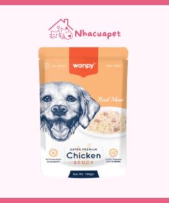 Pate Wanpy Premium vị Gà 80g cho chó