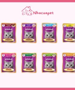 Pate Whiskas Cho Mèo Lớn Gói 80g Cao Cấp