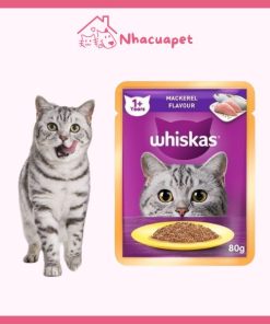 Pate Whiskas Cho Mèo Lớn Gói 80g Cao Cấp