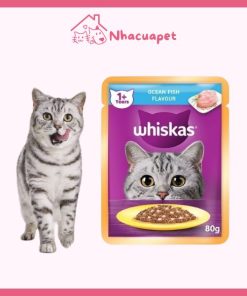 Pate Whiskas Cho Mèo Lớn Gói 80g Cao Cấp