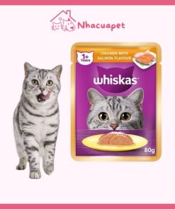 Pate Whiskas Cho Mèo Lớn Gói 80g Cao Cấp