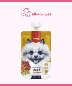 Súp Thưởng Wanpy Nắp Vặn 90g cho chó(5)