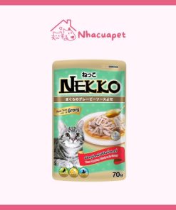 Thức Ăn Ướt Pate Nekko 70g Cho Mèo Mọi Lứa Tuổi