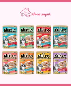 Thức Ăn Ướt Pate Nekko 70g Cho Mèo Mọi Lứa Tuổi
