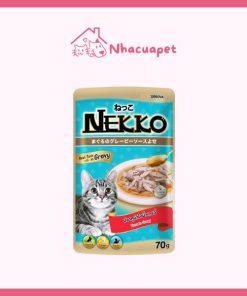 Thức Ăn Ướt Pate Nekko 70g Cho Mèo Mọi Lứa Tuổi