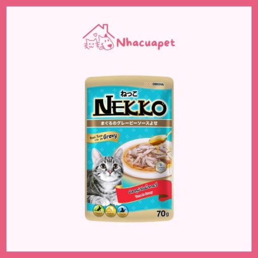 Thức Ăn Ướt Pate Nekko 70g Cho Mèo Mọi Lứa Tuổi