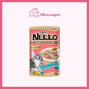 Thức Ăn Ướt Pate Nekko 70g Cho Mèo Mọi Lứa Tuổi