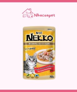 Thức Ăn Ướt Pate Nekko 70g Cho Mèo Mọi Lứa Tuổi