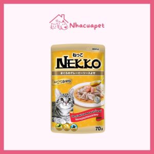 Thức Ăn Ướt Pate Nekko 70g Cho Mèo Mọi Lứa Tuổi