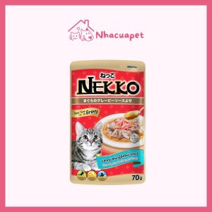 Thức Ăn Ướt Pate Nekko 70g Cho Mèo Mọi Lứa Tuổi