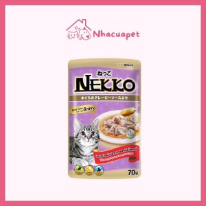 Thức Ăn Ướt Pate Nekko 70g Cho Mèo Mọi Lứa Tuổi