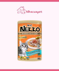 Thức Ăn Ướt Pate Nekko 70g Cho Mèo Mọi Lứa Tuổi