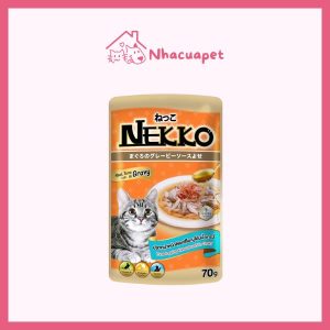 Thức Ăn Ướt Pate Nekko 70g Cho Mèo Mọi Lứa Tuổi