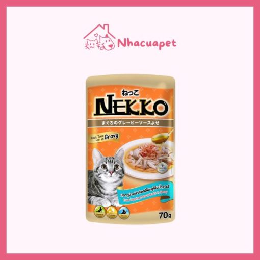 Thức Ăn Ướt Pate Nekko 70g Cho Mèo Mọi Lứa Tuổi