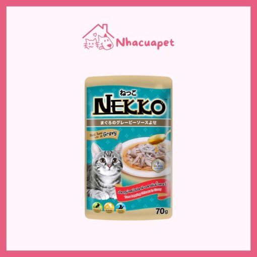 Thức Ăn Ướt Pate Nekko 70g Cho Mèo Mọi Lứa Tuổi