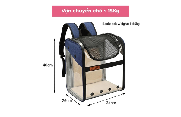 vật dụng vận chuyển cho chó