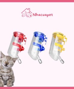 Bình Uống Nước Gài Chuồng Cho Chó Mèo