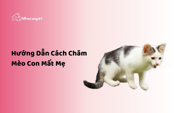 chăm mèo con mất mẹ