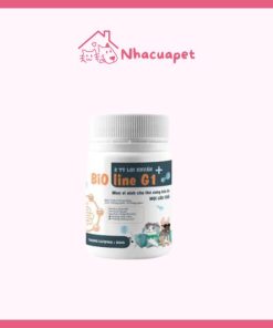Ecopets Men Bioline G1 & Bột Dinh Dưỡng Beta Amin Tăng Đề Kháng và Ổn Định Đường Ruột