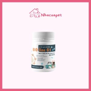 Ecopets Men Bioline G1 & Bột Dinh Dưỡng Beta Amin Tăng Đề Kháng và Ổn Định Đường Ruột