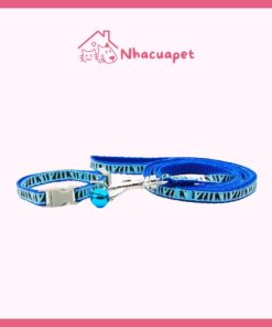 Vòng cổ kèm dây dắt HAND IN HAND chó mèo cỡ mini(3)