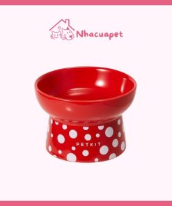 Bát Ăn Chống Gù Sứ Petkit Cho Chó Mèo(4)