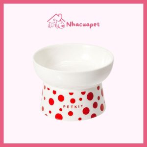 Bát Ăn Chống Gù Sứ Petkit Cho Chó Mèo(1)