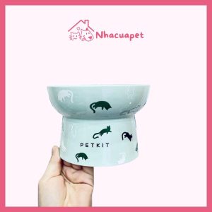 Bát Ăn Chống Gù Sứ Petkit Cho Chó Mèo(2)