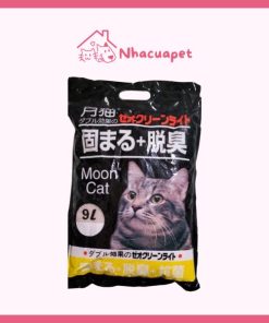 [1 TẢI CÁT NHẬT ĐEN MOONCAT 9L] Cát Vệ Sinh Moon Cat 9L Cho Mèo(3)