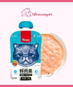 [90Gr] Súp Thưởng Wanpy Nắp Vặn Cho Mèo(4)