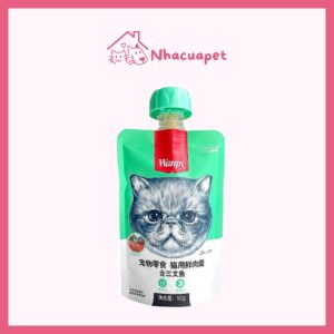 [90Gr] Súp Thưởng Wanpy Nắp Vặn Cho Mèo(3)