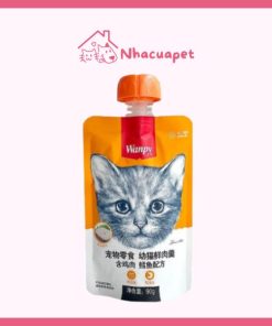 [90Gr] Súp Thưởng Wanpy Nắp Vặn Cho Mèo(2)