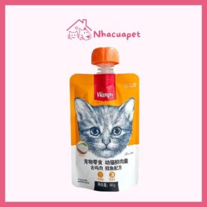 [90Gr] Súp Thưởng Wanpy Nắp Vặn Cho Mèo(2)