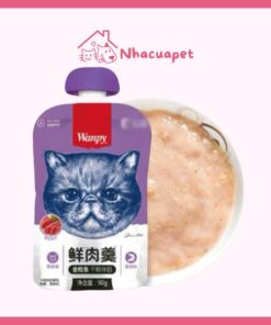[90Gr] Súp Thưởng Wanpy Nắp Vặn Cho Mèo(1)