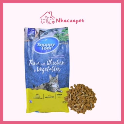 [1.5Kg] Thức Ăn Hạt SNAPPY TOM Cho Mèo(3)