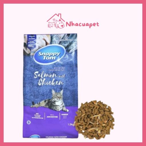 [1.5Kg] Thức Ăn Hạt SNAPPY TOM Cho Mèo(2)